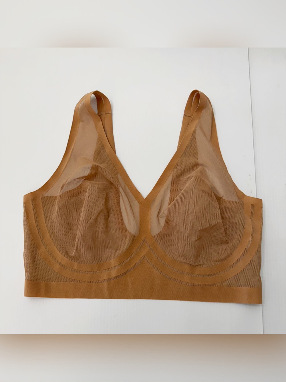 Eby Sheer Bralette Dark Nude Size 2XLDD